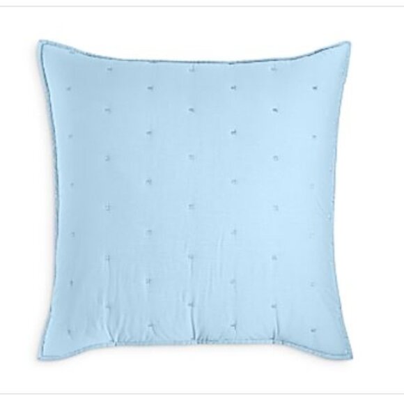 Sky Tufted Quilted Euro Shams, Pair - Picture 1 of 1